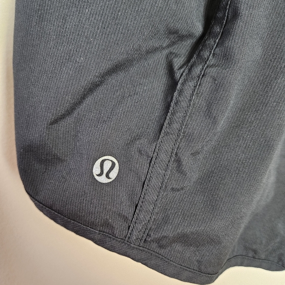 Black Lululemon shorts - Picture 3 of 4